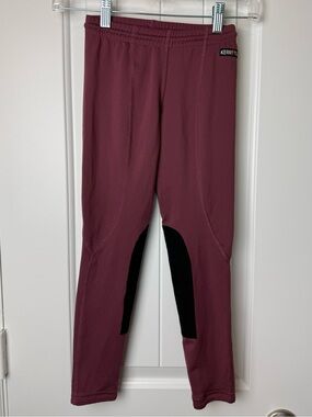 Kerrits Maroon Kids' Riding Equestrian Leggings sz S